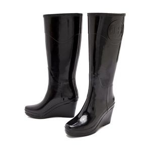 🌻Hunter Champery Wedge Rain Boots